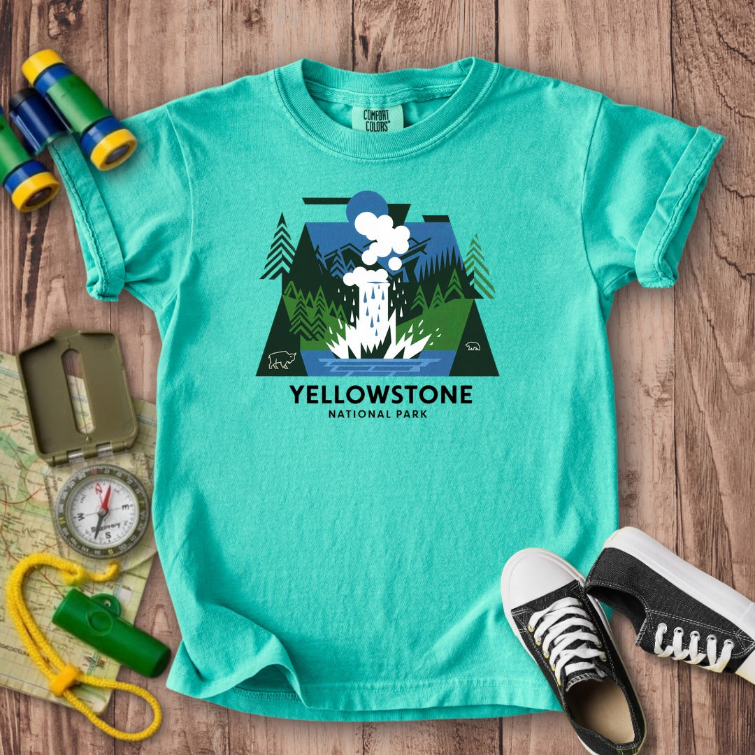 Yellowstone National Park 2 Kids Cotton T-Shirt