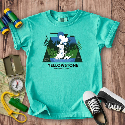 Yellowstone National Park 2 Kids Cotton T-Shirt