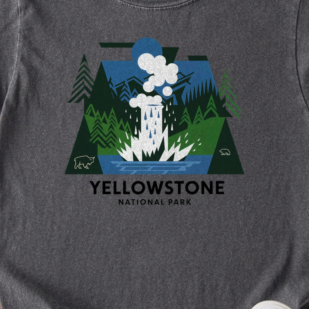 Yellowstone National Park 2 Kids Cotton T-Shirt