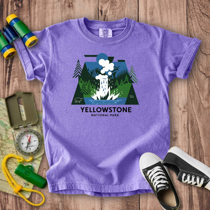Yellowstone National Park 2 Kids Cotton T-Shirt