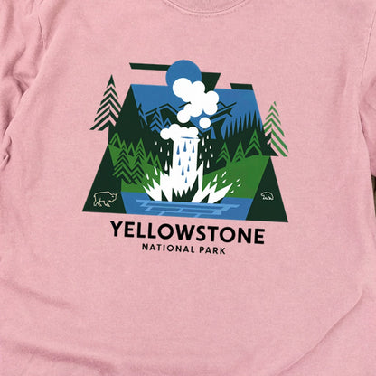 Yellowstone National Park 2 Cotton Long Sleeve