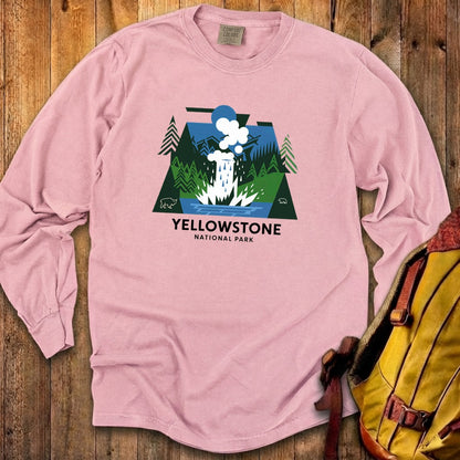 Yellowstone National Park 2 Cotton Long Sleeve