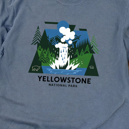 Yellowstone National Park 2 Cotton Long Sleeve