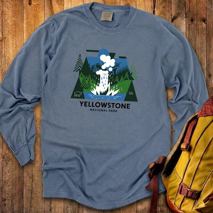 Yellowstone National Park 2 Cotton Long Sleeve