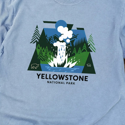 Yellowstone National Park 2 Cotton Long Sleeve