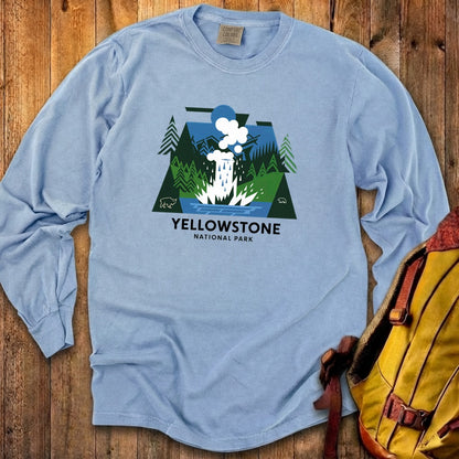 Yellowstone National Park 2 Cotton Long Sleeve