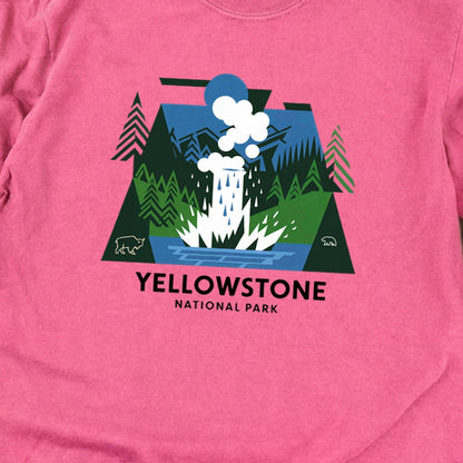 Yellowstone National Park 2 Cotton Long Sleeve
