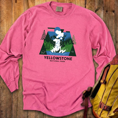 Yellowstone National Park 2 Cotton Long Sleeve