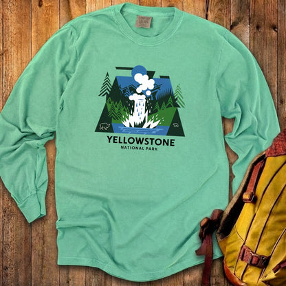 Yellowstone National Park 2 Cotton Long Sleeve