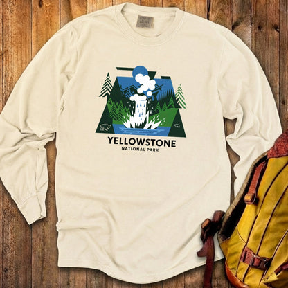 Yellowstone National Park 2 Cotton Long Sleeve
