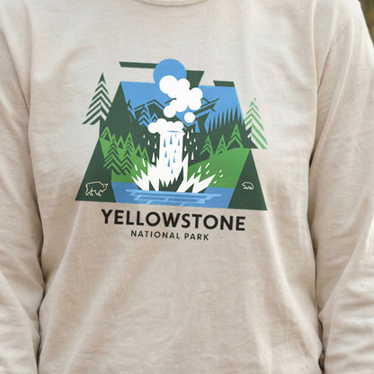 Yellowstone National Park 2 Cotton Long Sleeve