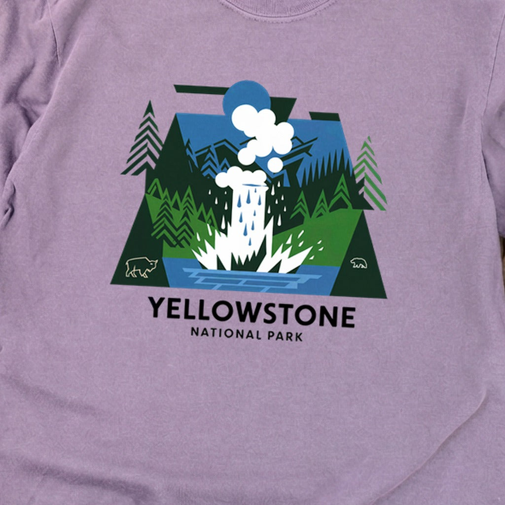 Yellowstone National Park 2 Cotton Long Sleeve