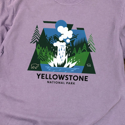 Yellowstone National Park 2 Cotton Long Sleeve