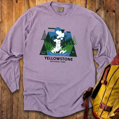 Yellowstone National Park 2 Cotton Long Sleeve