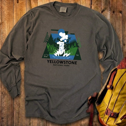 Yellowstone National Park 2 Cotton Long Sleeve