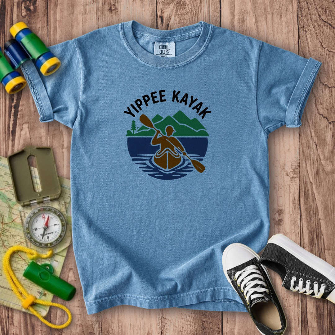 Yippee Kayak Classic Kids Cotton T-Shirt