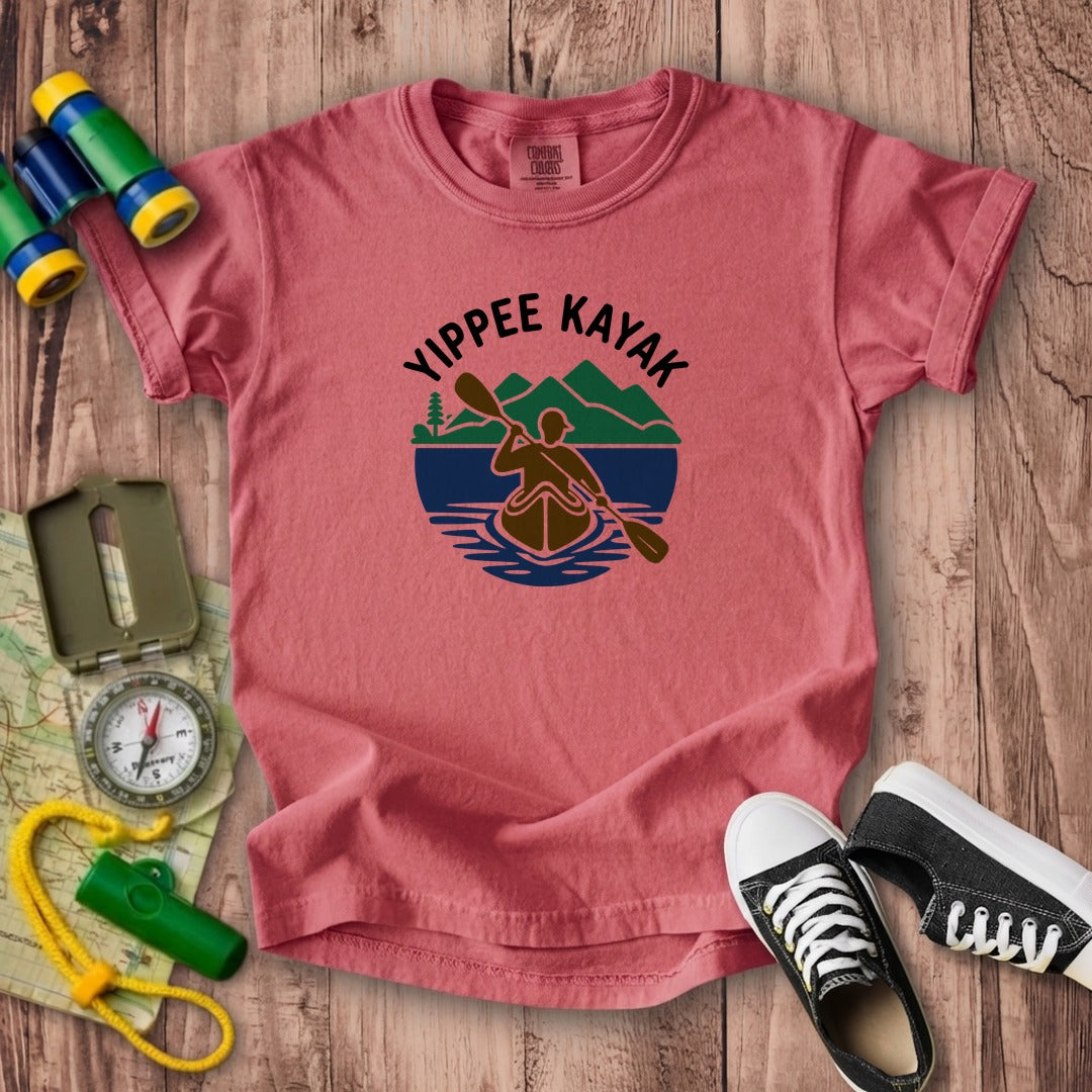 Yippee Kayak Classic Kids Cotton T-Shirt