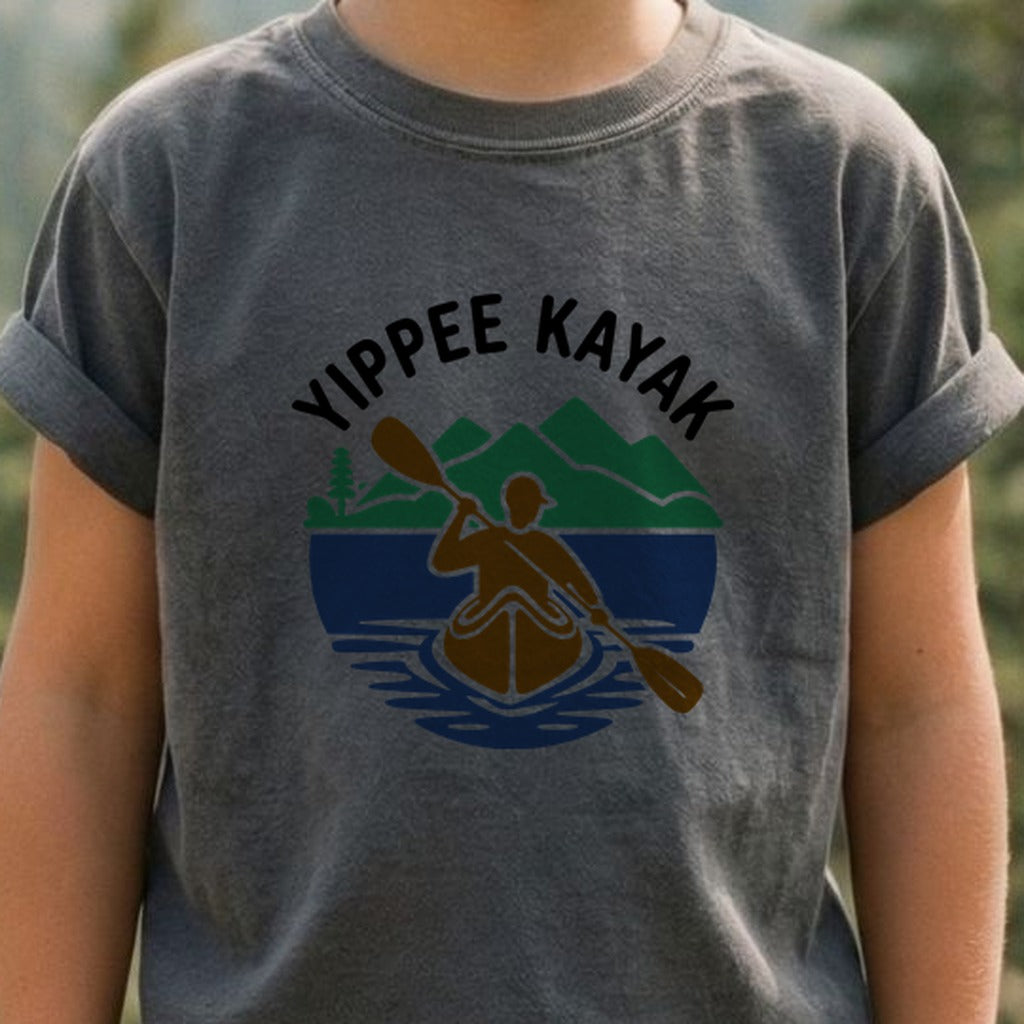 Yippee Kayak Classic Kids Cotton T-Shirt