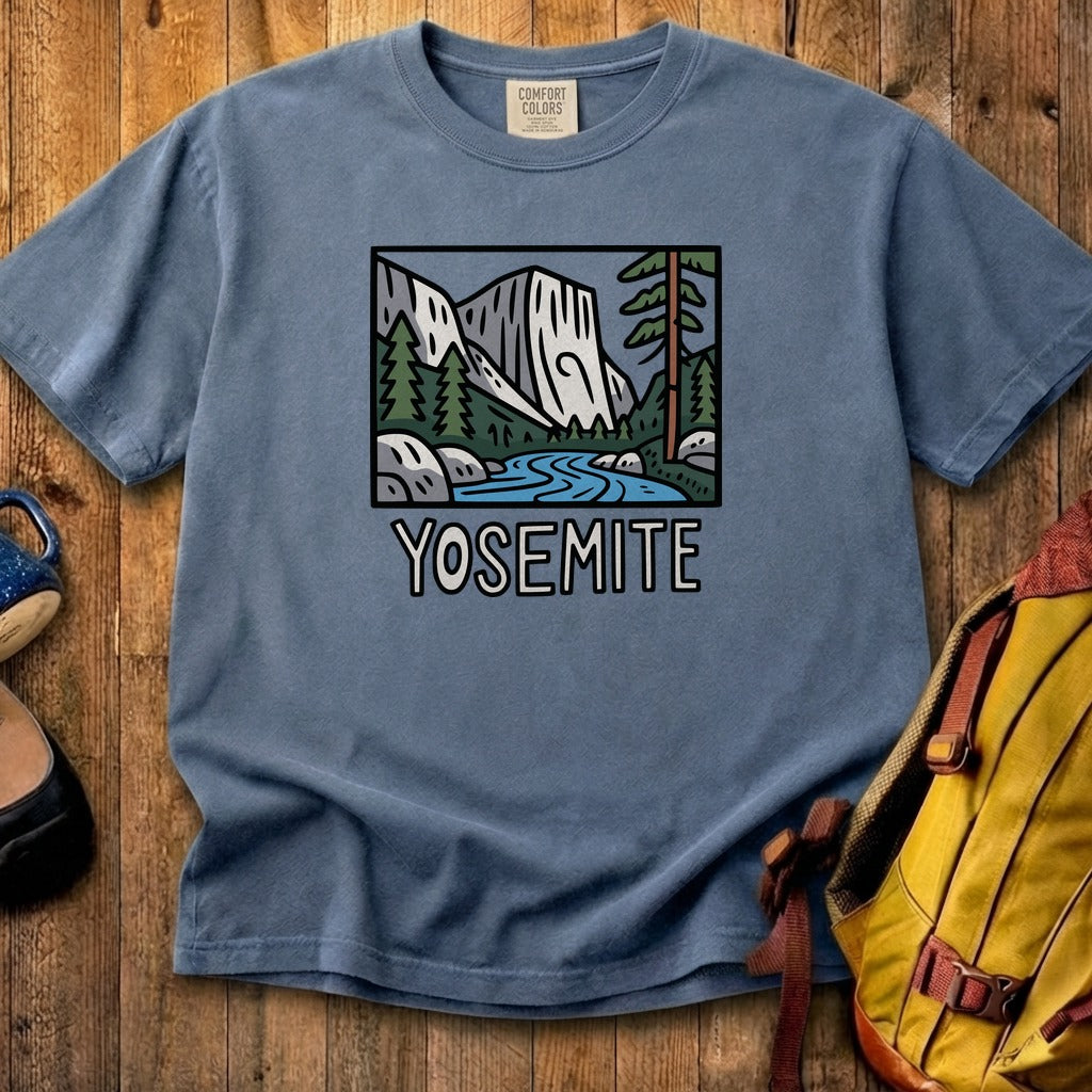 Yosemite National Park Cotton T-Shirt