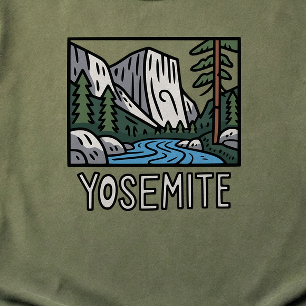 Yosemite National Park Cotton T-Shirt