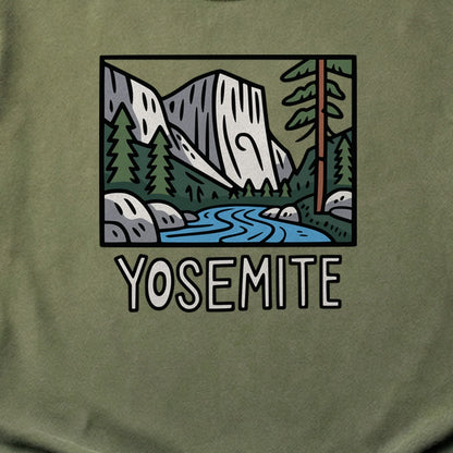 Yosemite National Park Cotton T-Shirt