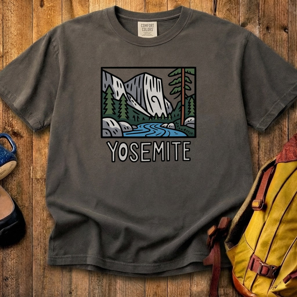 Yosemite National Park Cotton T-Shirt