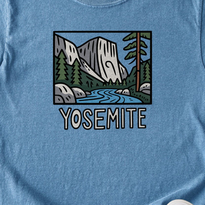 Yosemite National Park Kids Cotton T-Shirt