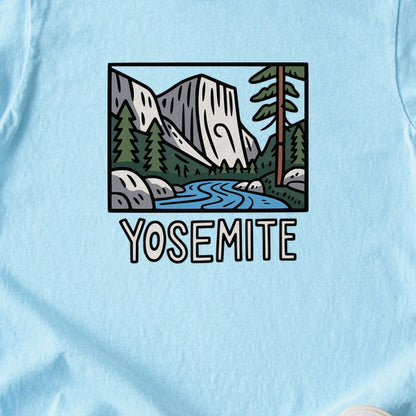 Yosemite National Park Kids Cotton T-Shirt