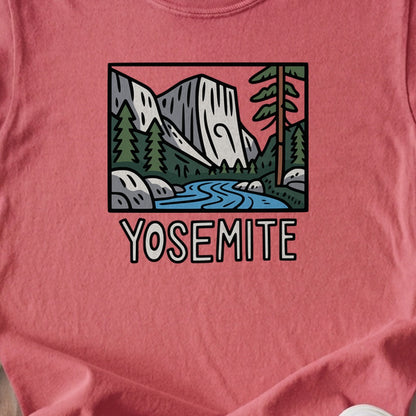 Yosemite National Park Kids Cotton T-Shirt