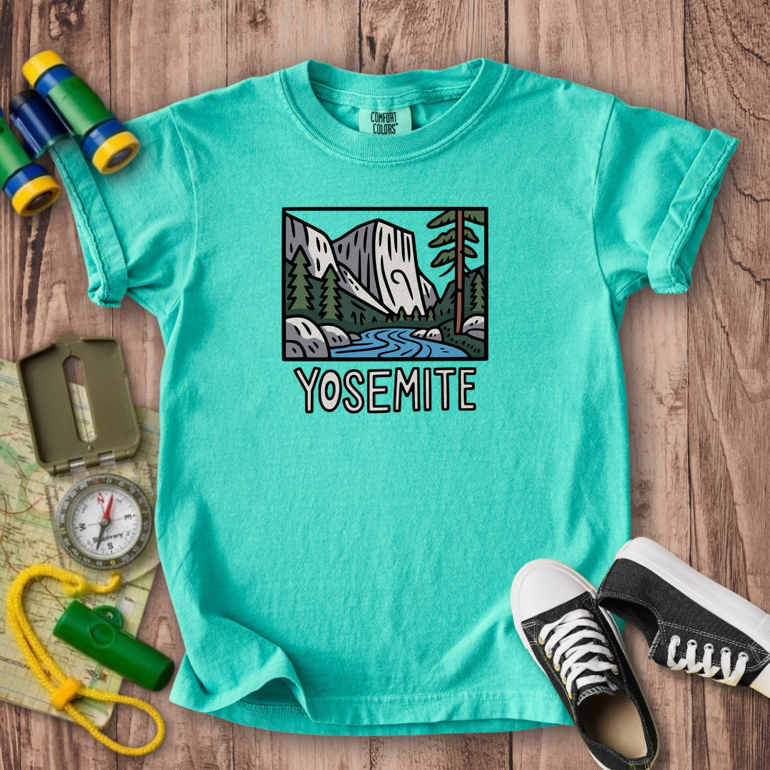 Yosemite National Park Kids Cotton T-Shirt