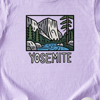 Yosemite National Park Kids Cotton T-Shirt