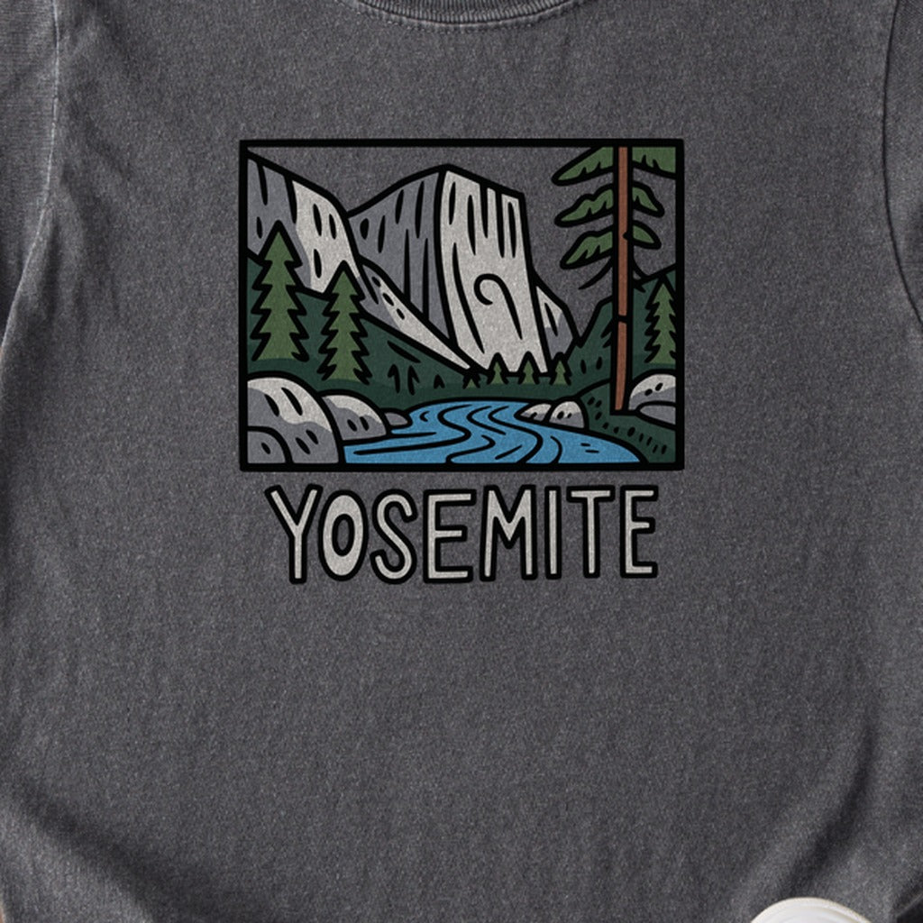 Yosemite National Park Kids Cotton T-Shirt