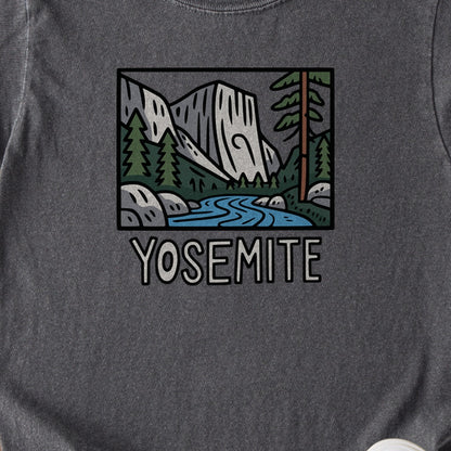 Yosemite National Park Kids Cotton T-Shirt