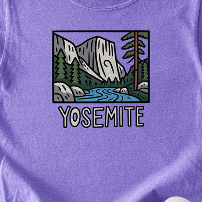 Yosemite National Park Kids Cotton T-Shirt
