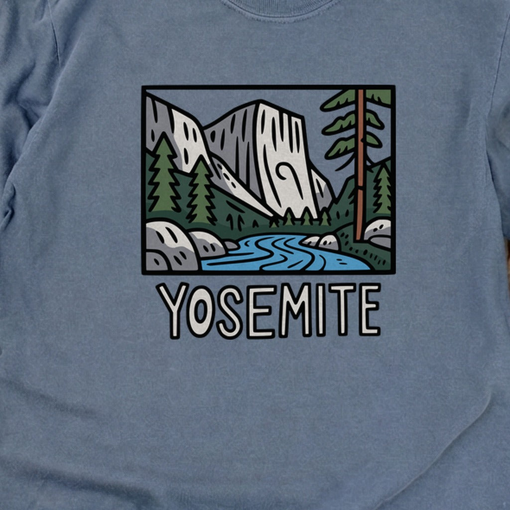 Yosemite National Park Cotton Long Sleeve