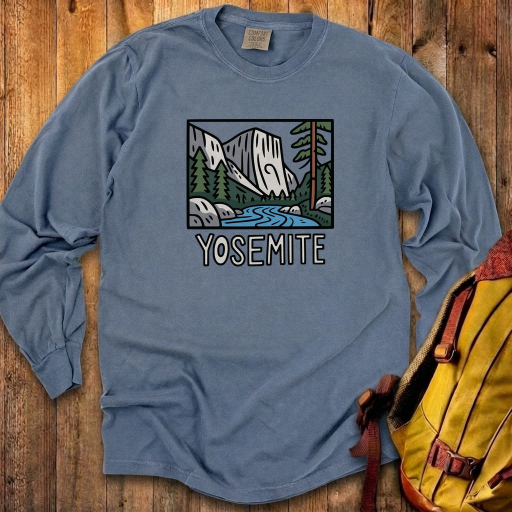 Yosemite National Park Cotton Long Sleeve