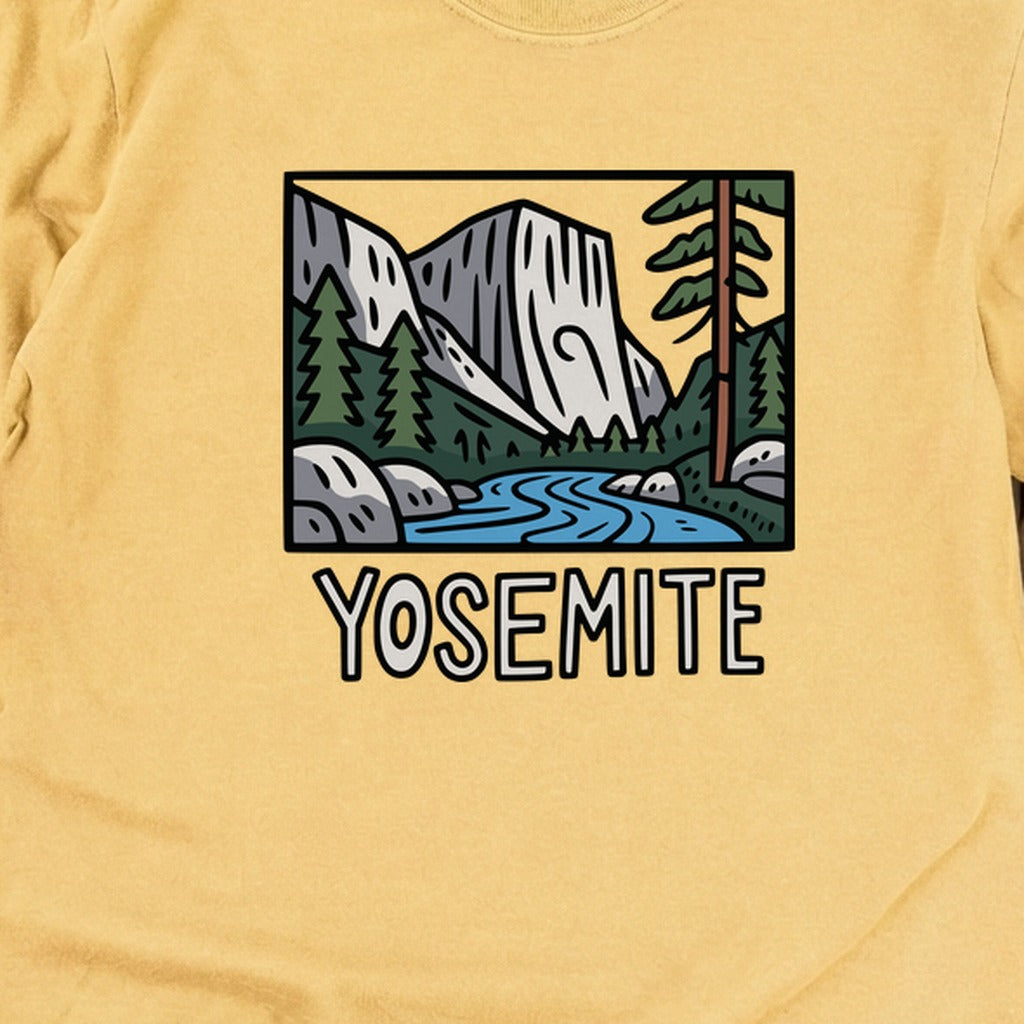 Yosemite National Park Cotton Long Sleeve