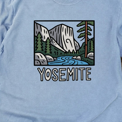 Yosemite National Park Cotton Long Sleeve
