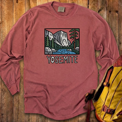 Yosemite National Park Cotton Long Sleeve