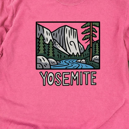 Yosemite National Park Cotton Long Sleeve
