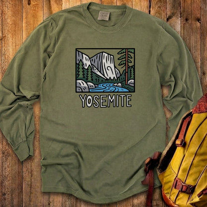 Yosemite National Park Cotton Long Sleeve