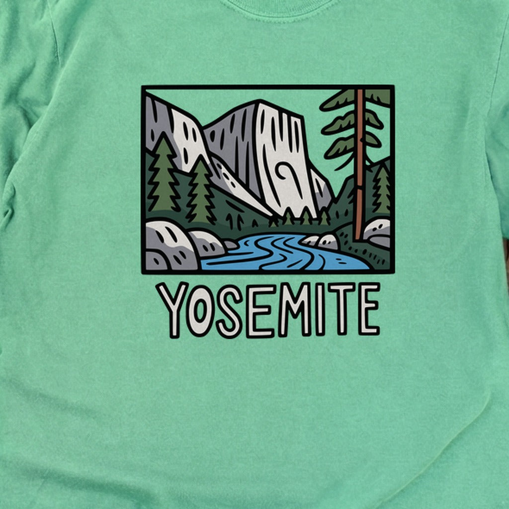 Yosemite National Park Cotton Long Sleeve