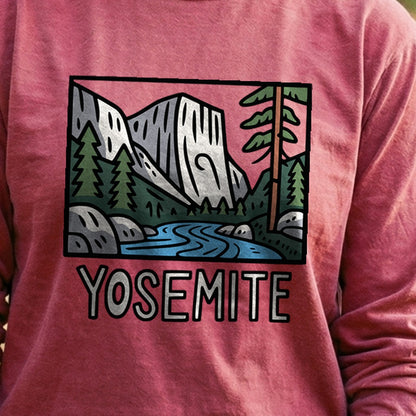 Yosemite National Park Cotton Long Sleeve