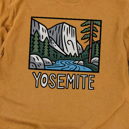 Yosemite National Park Cotton Long Sleeve