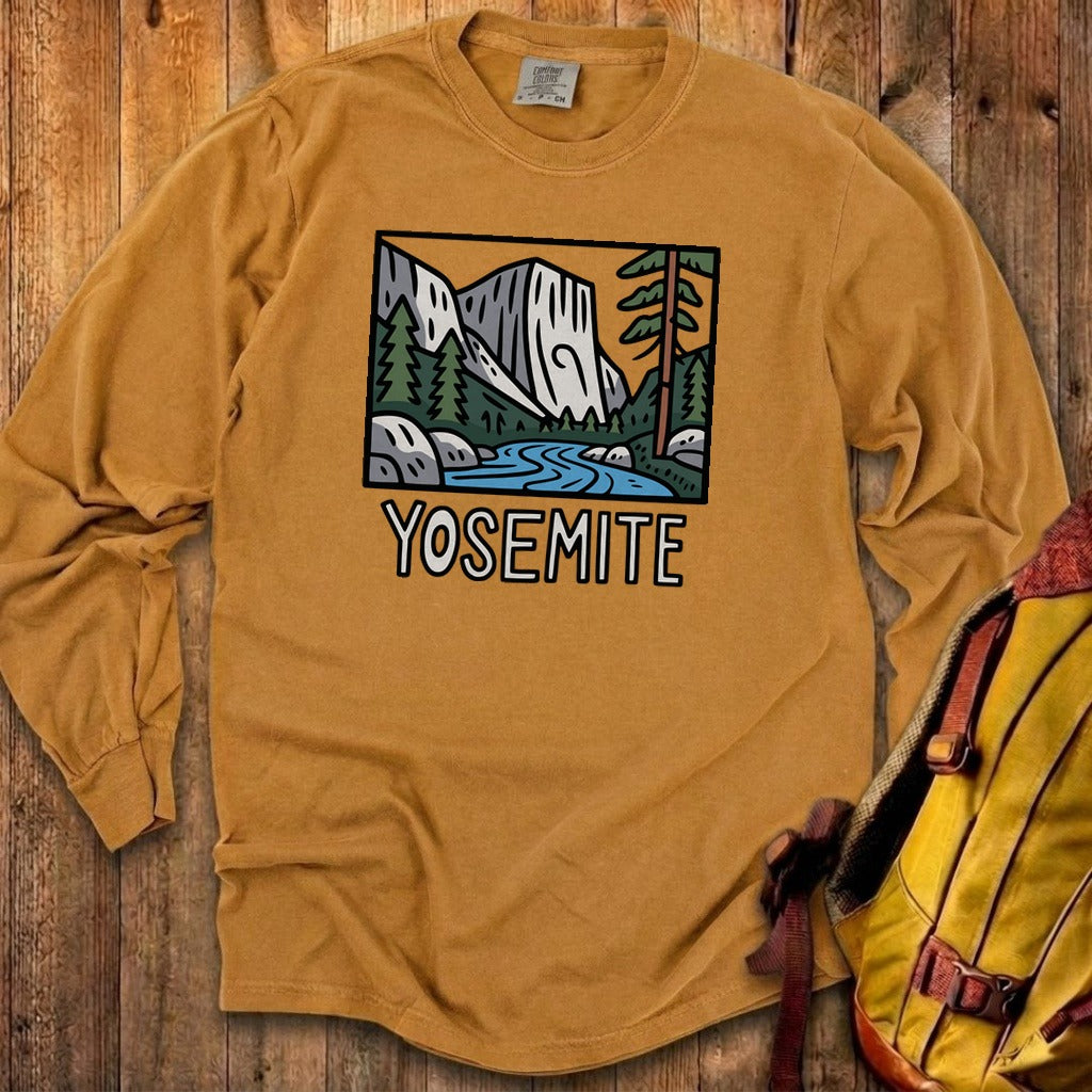 Yosemite National Park Cotton Long Sleeve