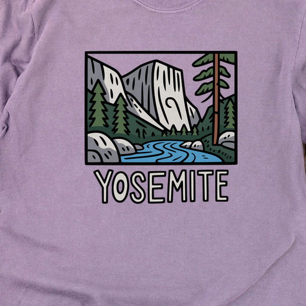 Yosemite National Park Cotton Long Sleeve