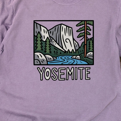 Yosemite National Park Cotton Long Sleeve