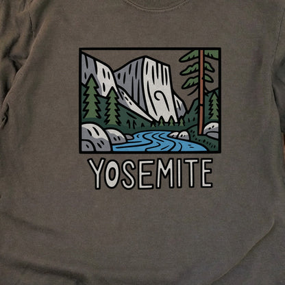 Yosemite National Park Cotton Long Sleeve