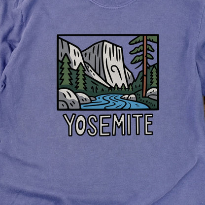 Yosemite National Park Cotton Long Sleeve