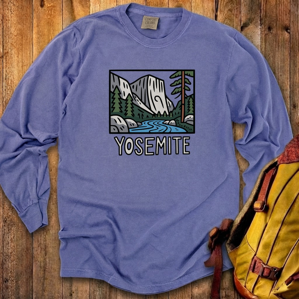 Yosemite National Park Cotton Long Sleeve
